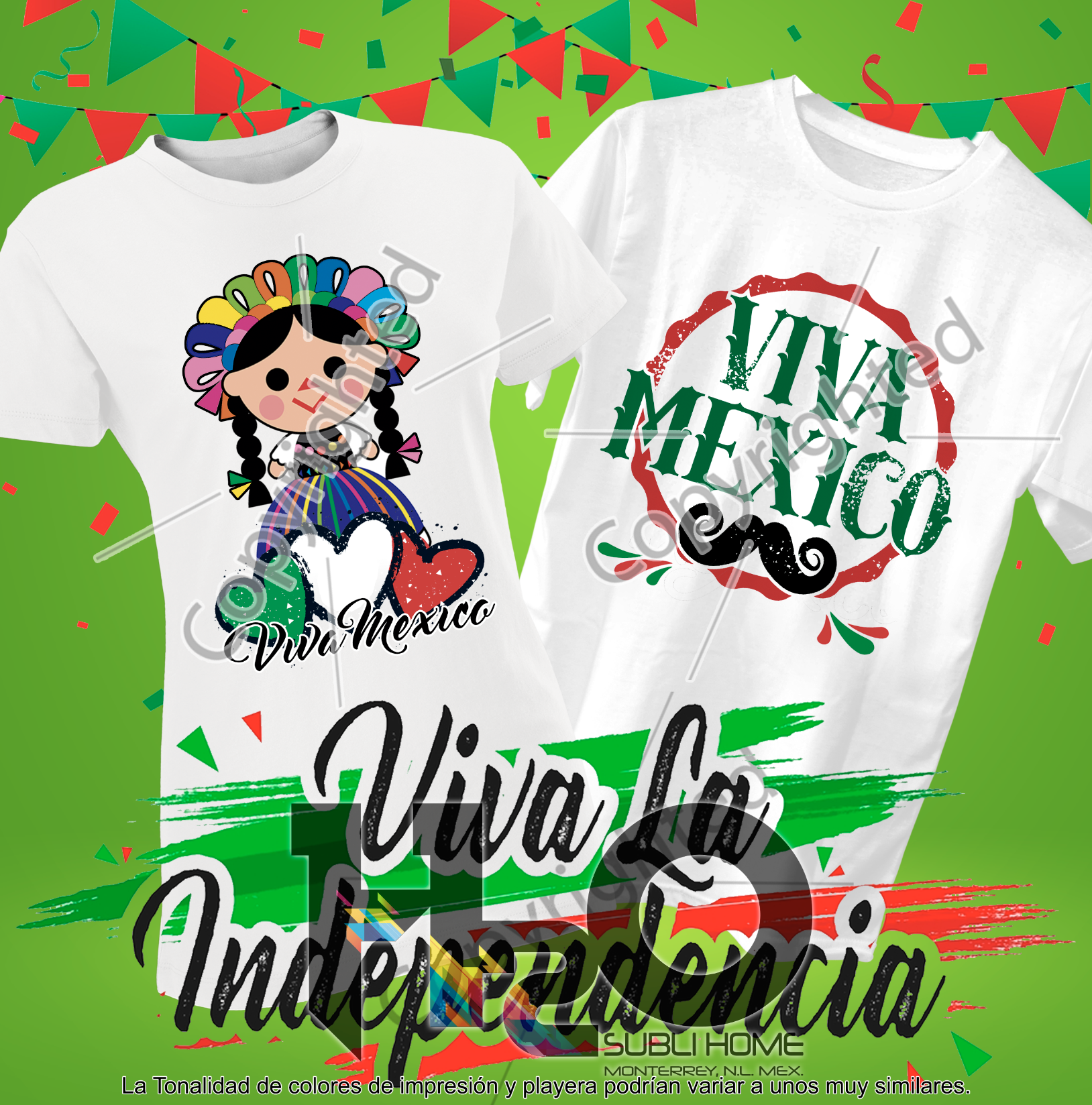 Playeras mexicanas hot sale