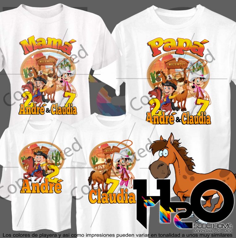 Rodeo Infantil - Playeras Sublimacion y Vinil en Monterrey